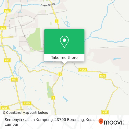 Semenyih / Jalan Kampung, 43700 Beranang map