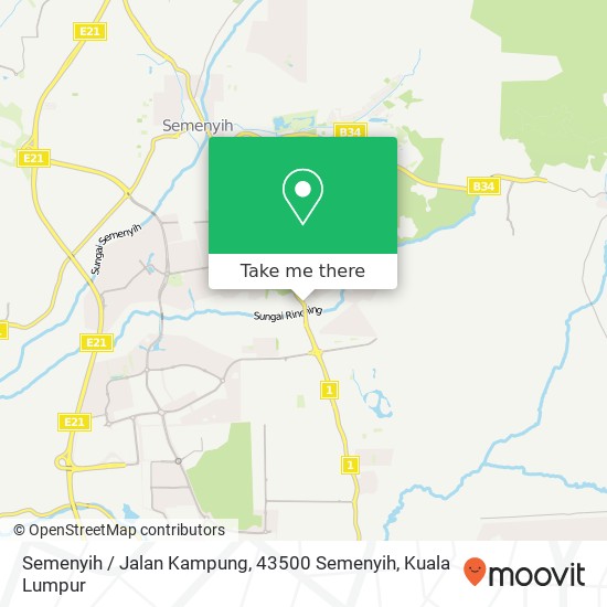 Semenyih / Jalan Kampung, 43500 Semenyih map