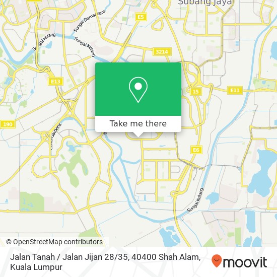 Jalan Tanah / Jalan Jijan 28 / 35, 40400 Shah Alam map
