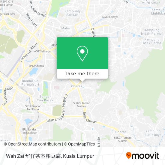 Wah Zai 华仔茶室酿豆腐 map