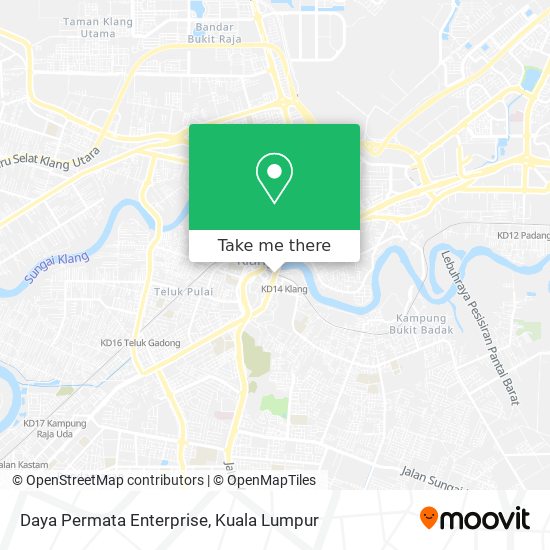 Daya Permata Enterprise map