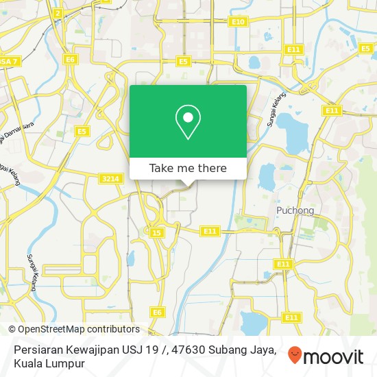 Persiaran Kewajipan USJ 19 /, 47630 Subang Jaya map