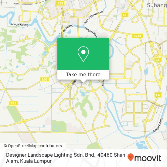 Designer Landscape Lighting Sdn. Bhd., 40460 Shah Alam map
