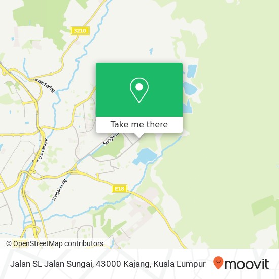 Jalan SL Jalan Sungai, 43000 Kajang map