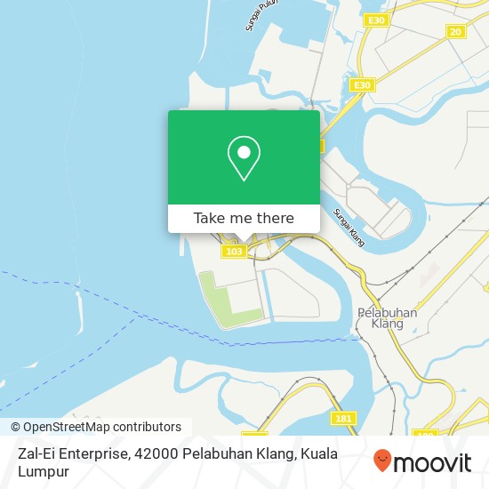 Zal-Ei Enterprise, 42000 Pelabuhan Klang map