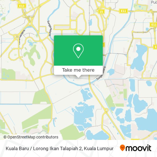 Kuala Baru / Lorong Ikan Talapiah 2 map