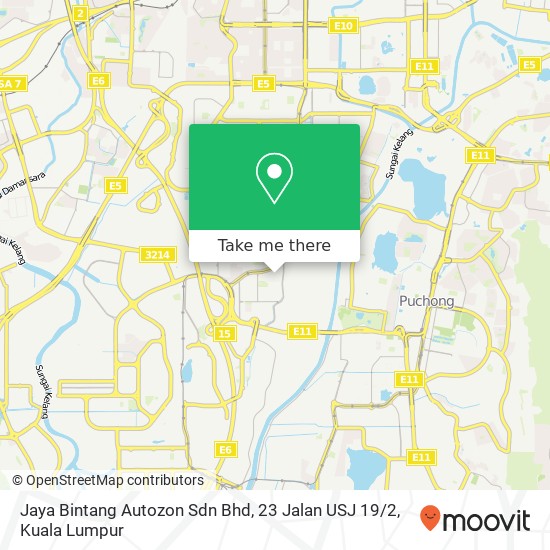 Jaya Bintang Autozon Sdn Bhd, 23 Jalan USJ 19 / 2 map