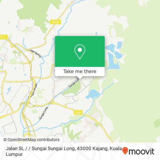 Jalan SL / / Sungai Sungai Long, 43000 Kajang map