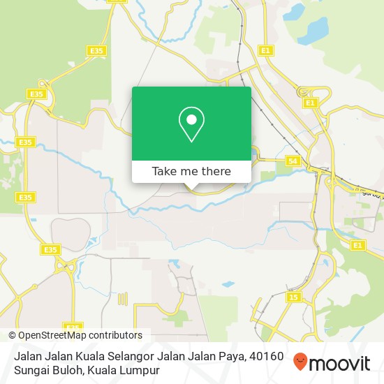 Jalan Jalan Kuala Selangor Jalan Jalan Paya, 40160 Sungai Buloh map