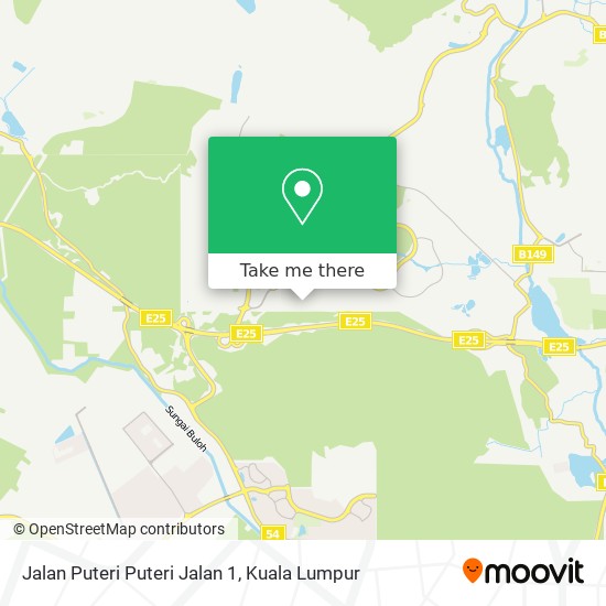 Jalan Puteri Puteri Jalan 1 map