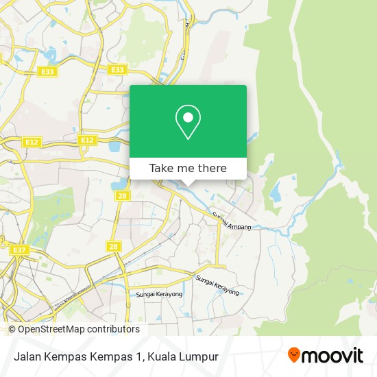 Jalan Kempas Kempas 1 map