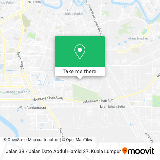 Jalan 39 / Jalan Dato Abdul Hamid 27 map