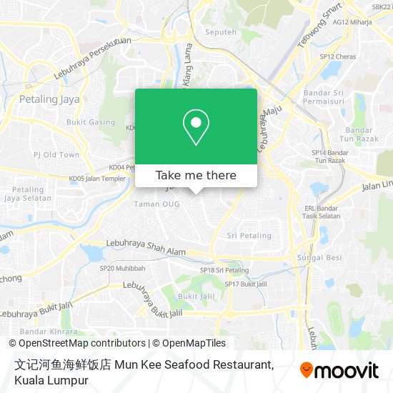 文记河鱼海鲜饭店 Mun Kee Seafood Restaurant map
