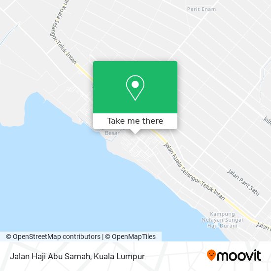 Jalan Haji Abu Samah map
