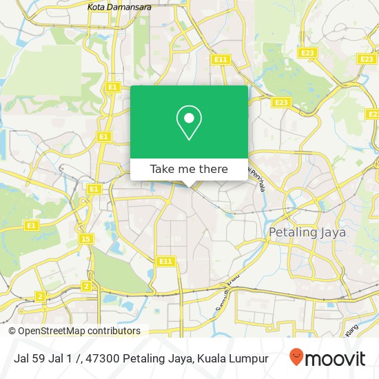 Jal 59 Jal 1 /, 47300 Petaling Jaya map