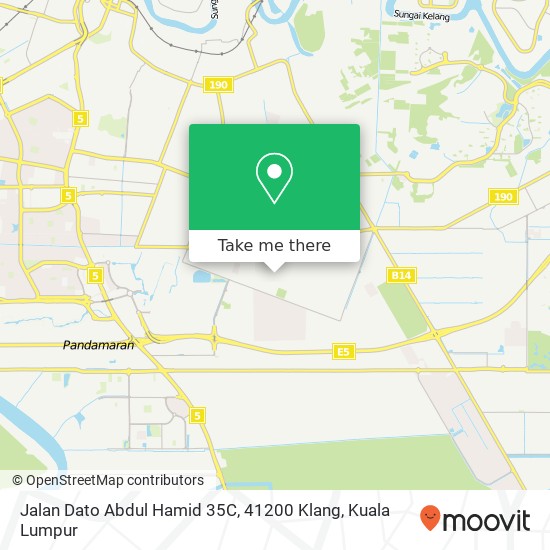 Peta Jalan Dato Abdul Hamid 35C, 41200 Klang