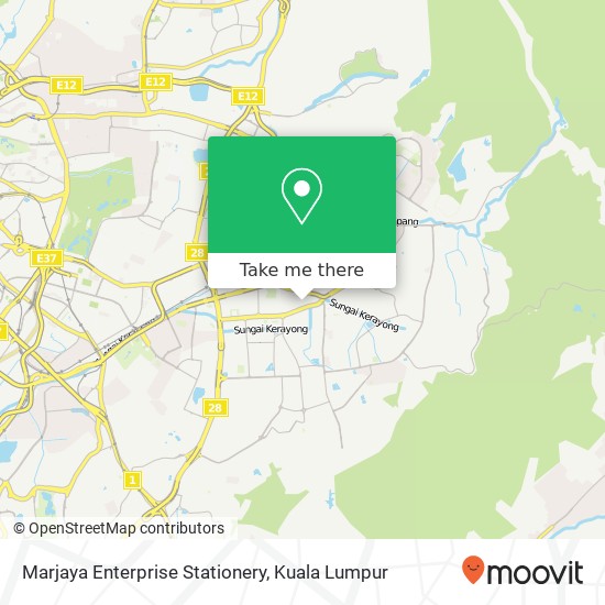 Marjaya Enterprise Stationery map