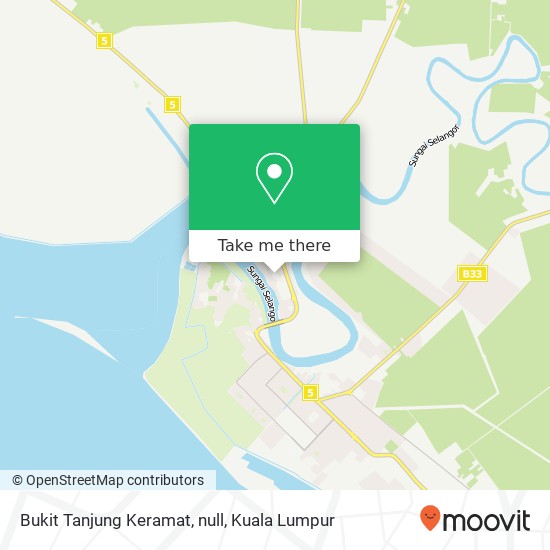 Peta Bukit Tanjung Keramat, null