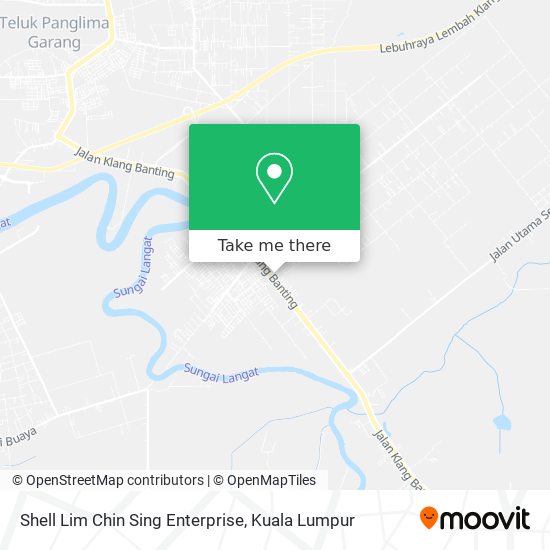 Shell Lim Chin Sing Enterprise map