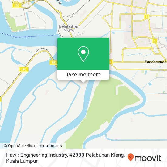 Hawk Engineering Industry, 42000 Pelabuhan Klang map
