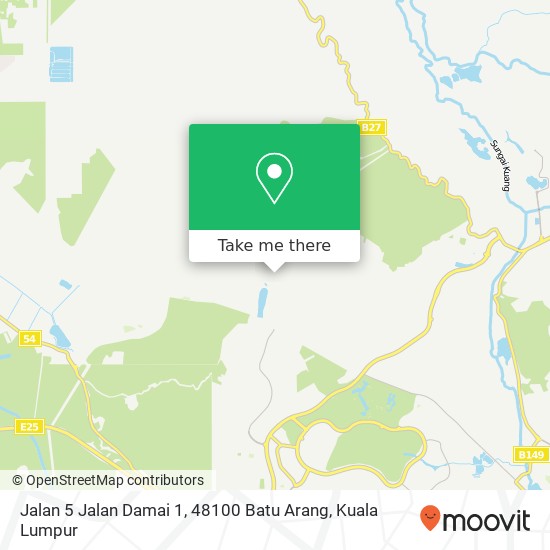 Jalan 5 Jalan Damai 1, 48100 Batu Arang map