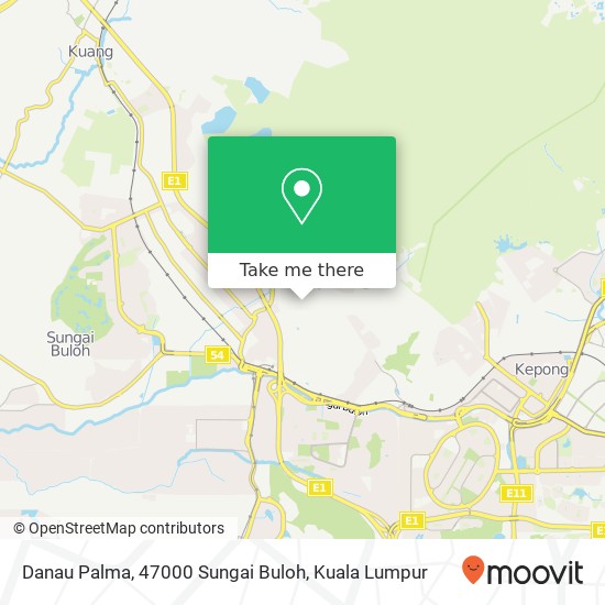 Danau Palma, 47000 Sungai Buloh map