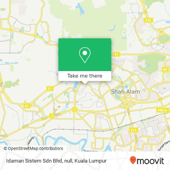 Idaman Sistem Sdn Bhd, null map