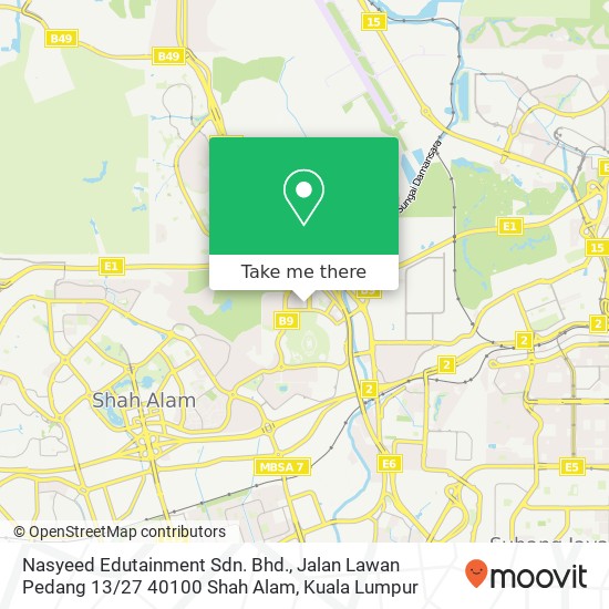 Peta Nasyeed Edutainment Sdn. Bhd., Jalan Lawan Pedang 13 / 27 40100 Shah Alam
