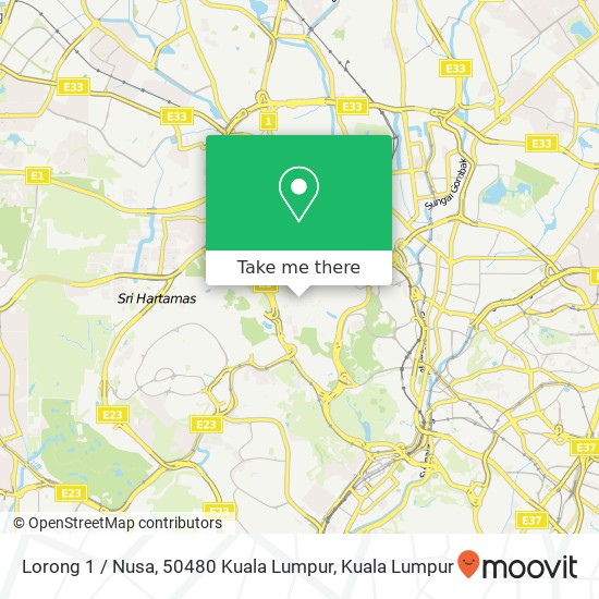 Lorong 1 / Nusa, 50480 Kuala Lumpur map