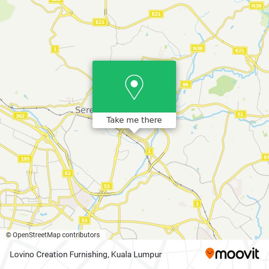 Lovino Creation Furnishing map