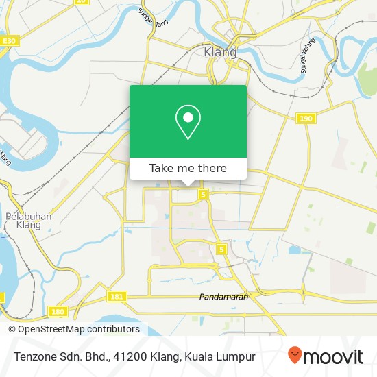 Tenzone Sdn. Bhd., 41200 Klang map