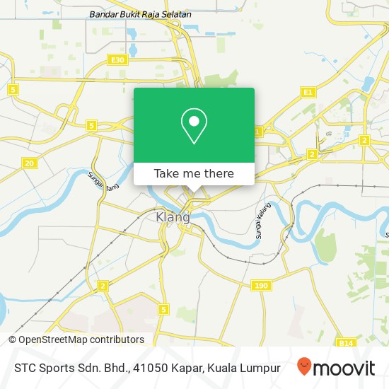 STC Sports Sdn. Bhd., 41050 Kapar map