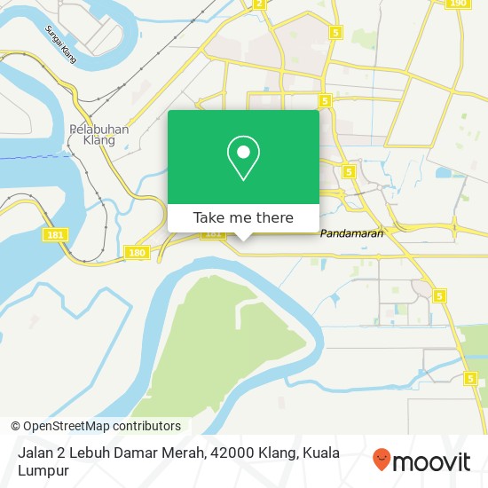 Jalan 2 Lebuh Damar Merah, 42000 Klang map