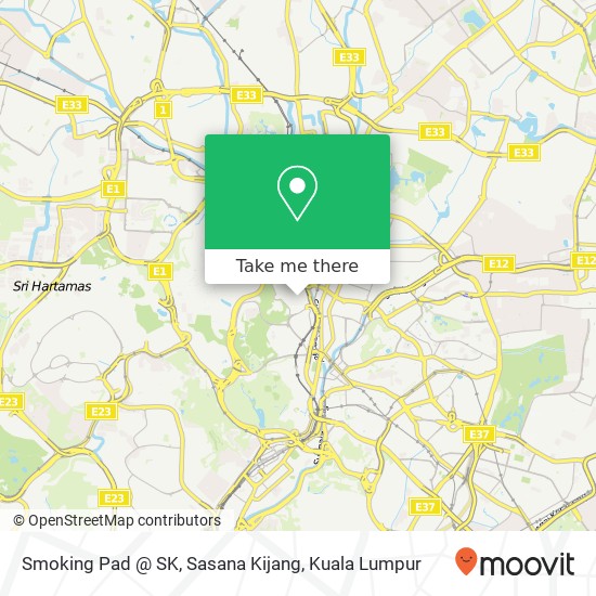Peta Smoking Pad @ SK, Sasana Kijang