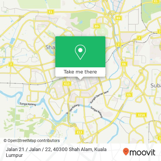 Jalan 21 / Jalan / 22, 40300 Shah Alam map