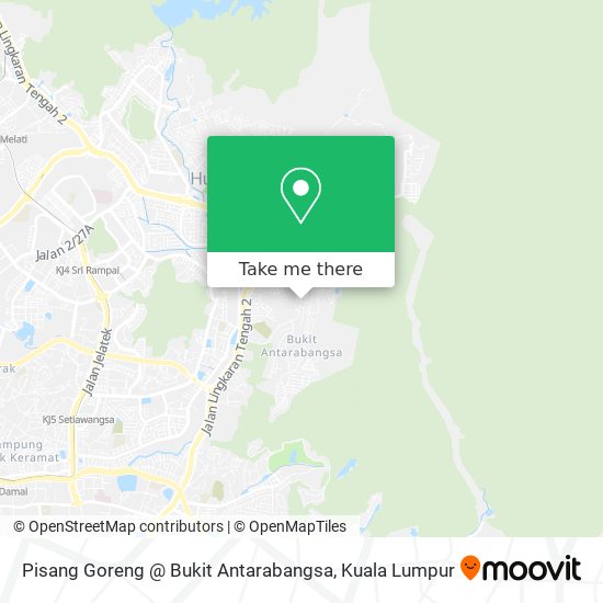 Pisang Goreng @ Bukit Antarabangsa map