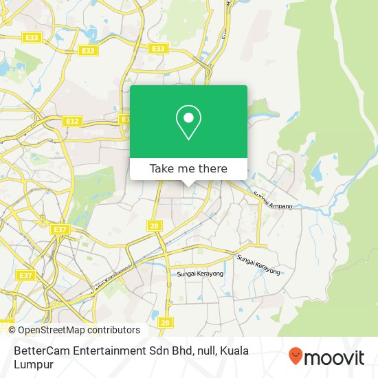 BetterCam Entertainment Sdn Bhd, null map