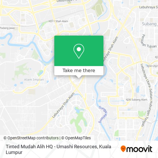 Tinted Mudah Alih HQ - Umashi Resources map