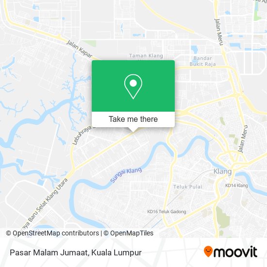 Pasar Malam Jumaat map