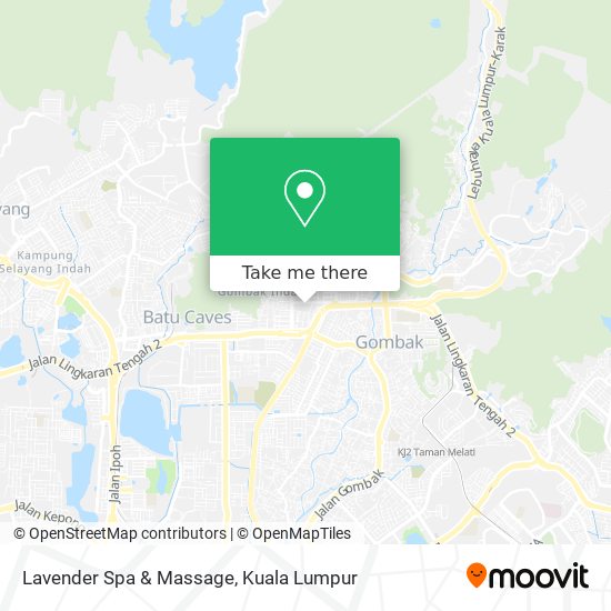 Lavender Spa & Massage map