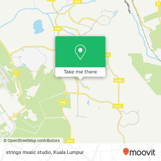 strings music studio map