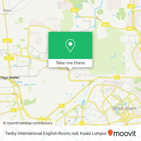 Tenby International English Room, null map