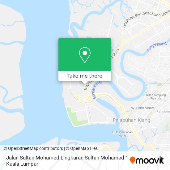Jalan Sultan Mohamed Lingkaran Sultan Mohamed 1 map