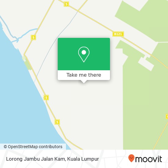 Lorong Jambu Jalan Kam, 42700 Morib map