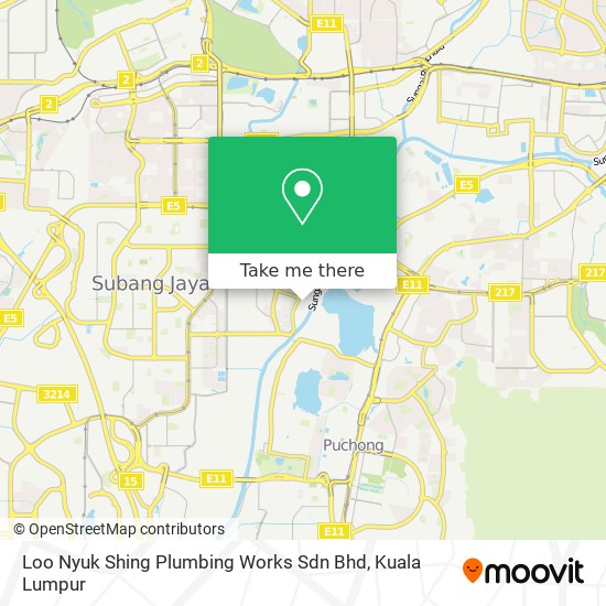Loo Nyuk Shing Plumbing Works Sdn Bhd map