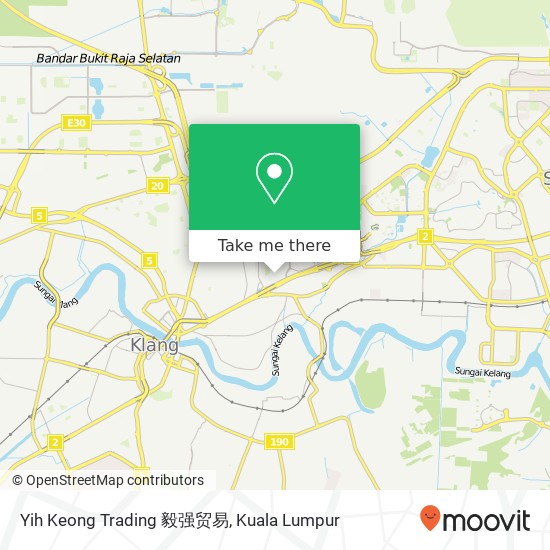 Yih Keong Trading 毅强贸易 map