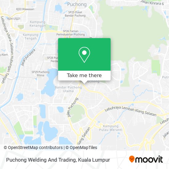 Peta Puchong Welding And Trading