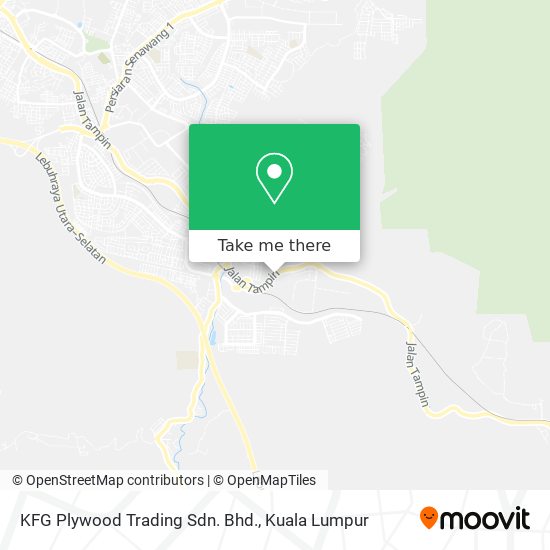 KFG Plywood Trading Sdn. Bhd. map