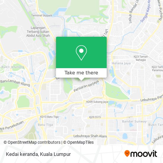 Kedai keranda map