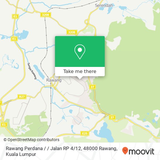 Peta Rawang Perdana / / Jalan RP 4 / 12, 48000 Rawang
